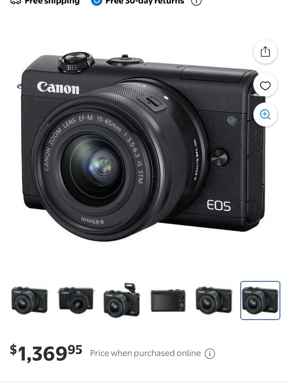 Canon EOS M200